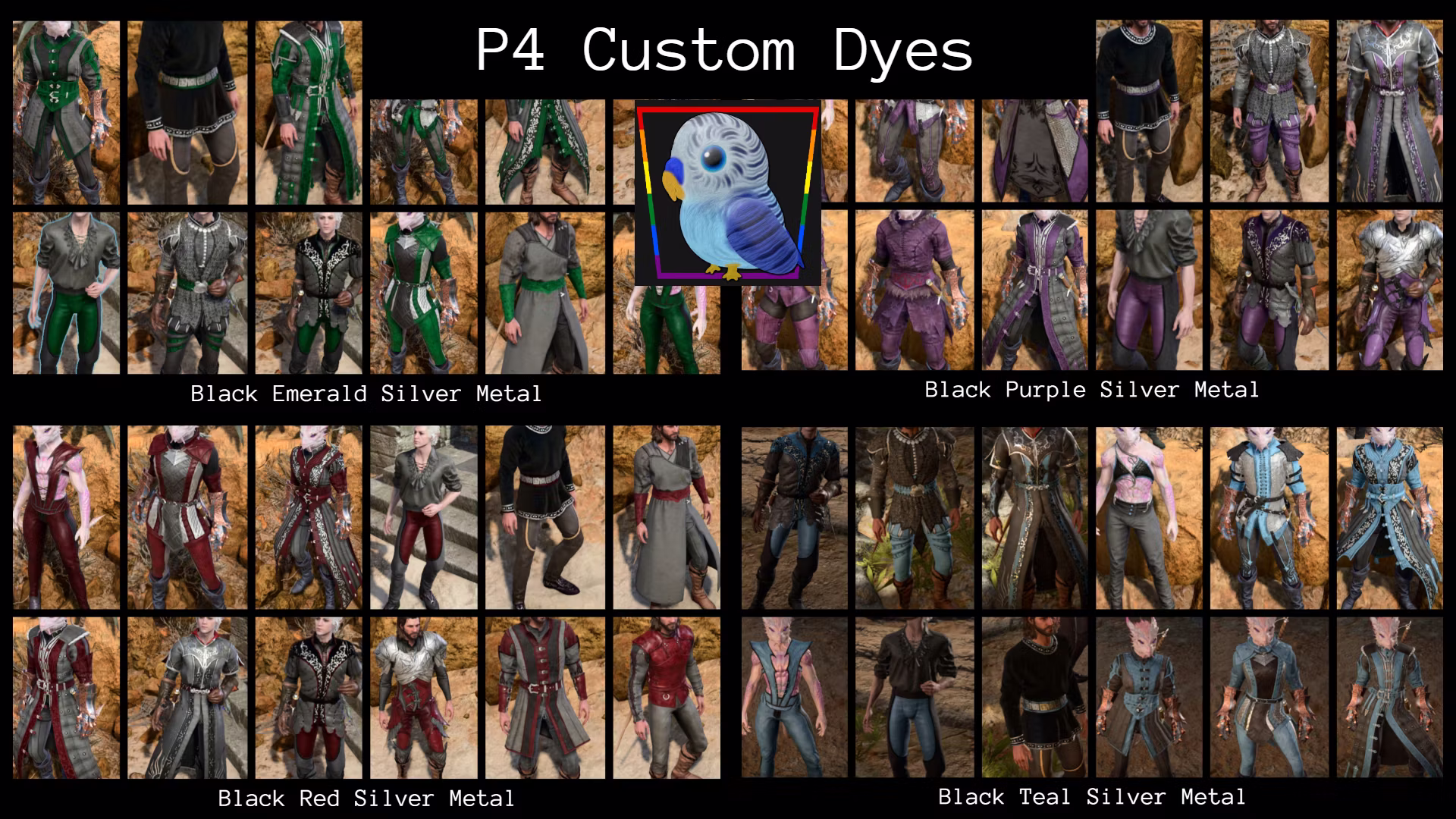 P4 自定义染料 (P4 Custom Dyes)