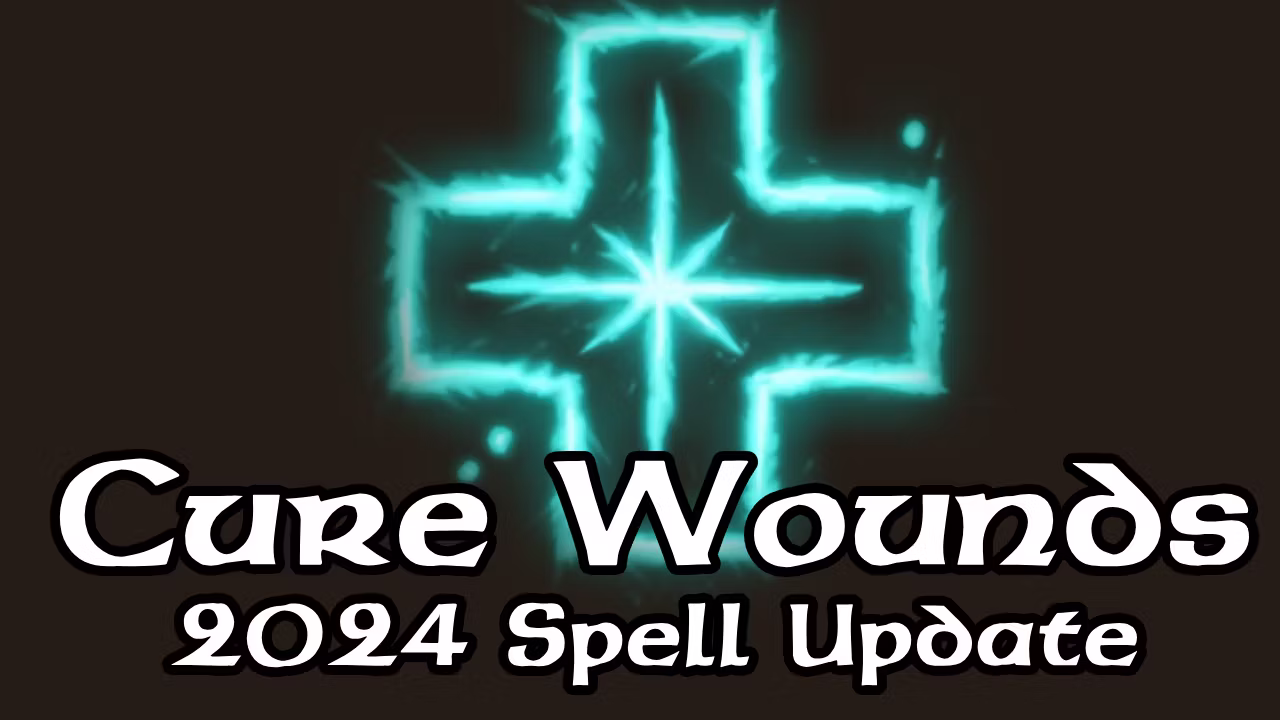 治愈伤口 – 2024 年玩家手册版 (Cure Wounds – 2024 Player’s Handbook Version)