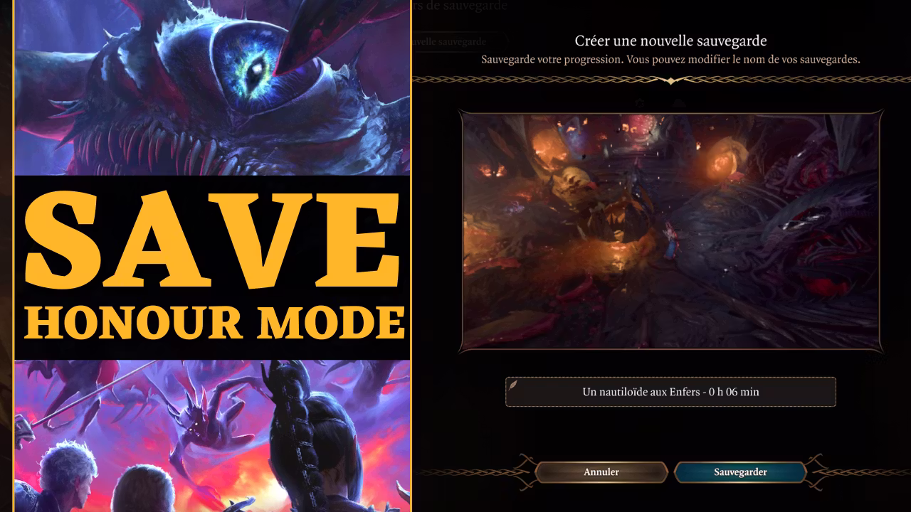 荣誉模式存档 (Save Honour Mode)