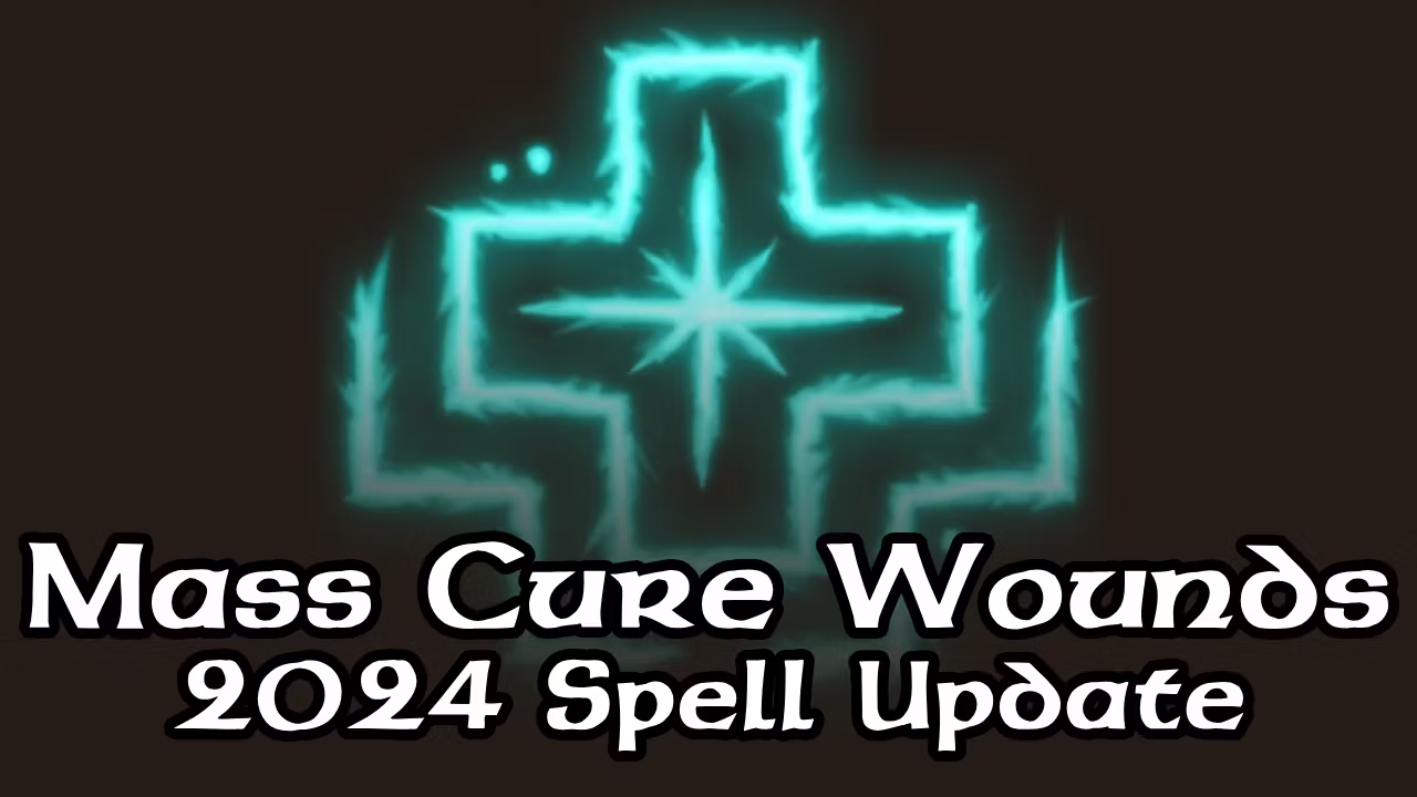 群体治疗伤口 – 2024 年玩家手册版 (Mass Cure Wounds – 2024 Player’s Handbook Version)