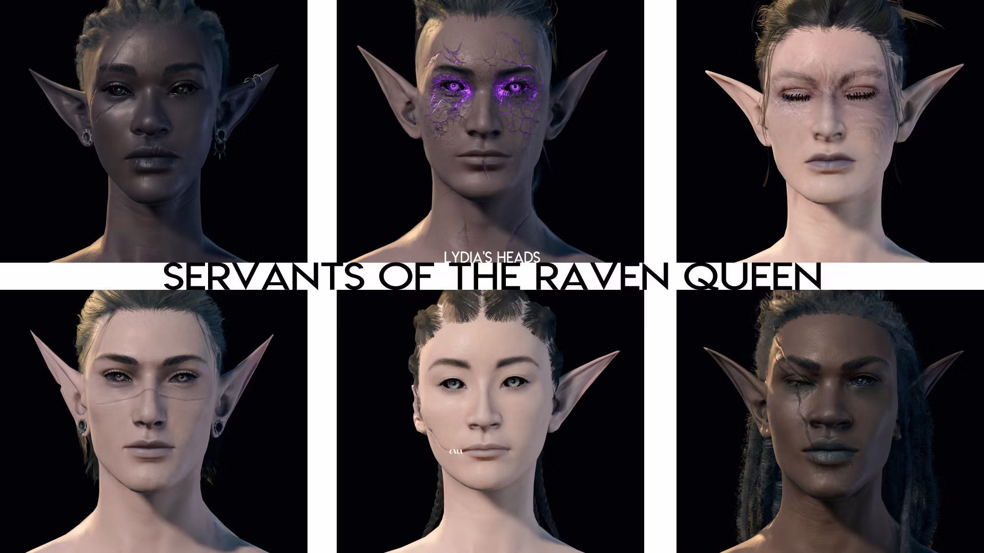 莉迪亚的头像 – 鹰身女妖女王的仆人 (Lydia’s Heads – Servants of the Raven Queen)