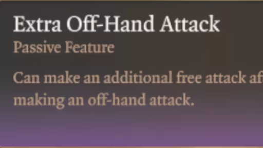 额外副手攻击 (Extra Off-Hand Attacks)