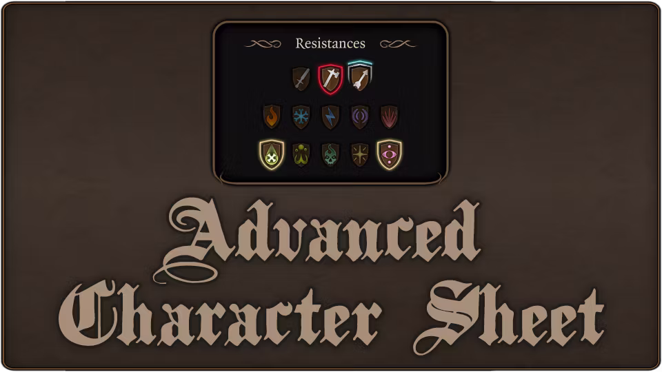 高级角色表 (AdvancedCharacterSheet)