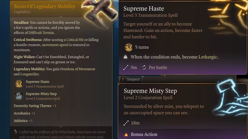 传奇机动靴 (Boots of Legendary Mobility)