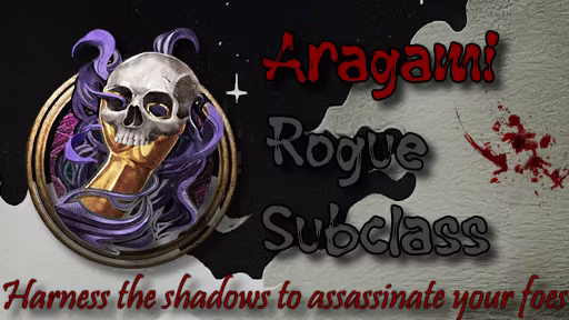 暗影魔法师职业 – 流亡者（阴影魔法） (Aragami Subclass – Rogue (Shadow Magic))