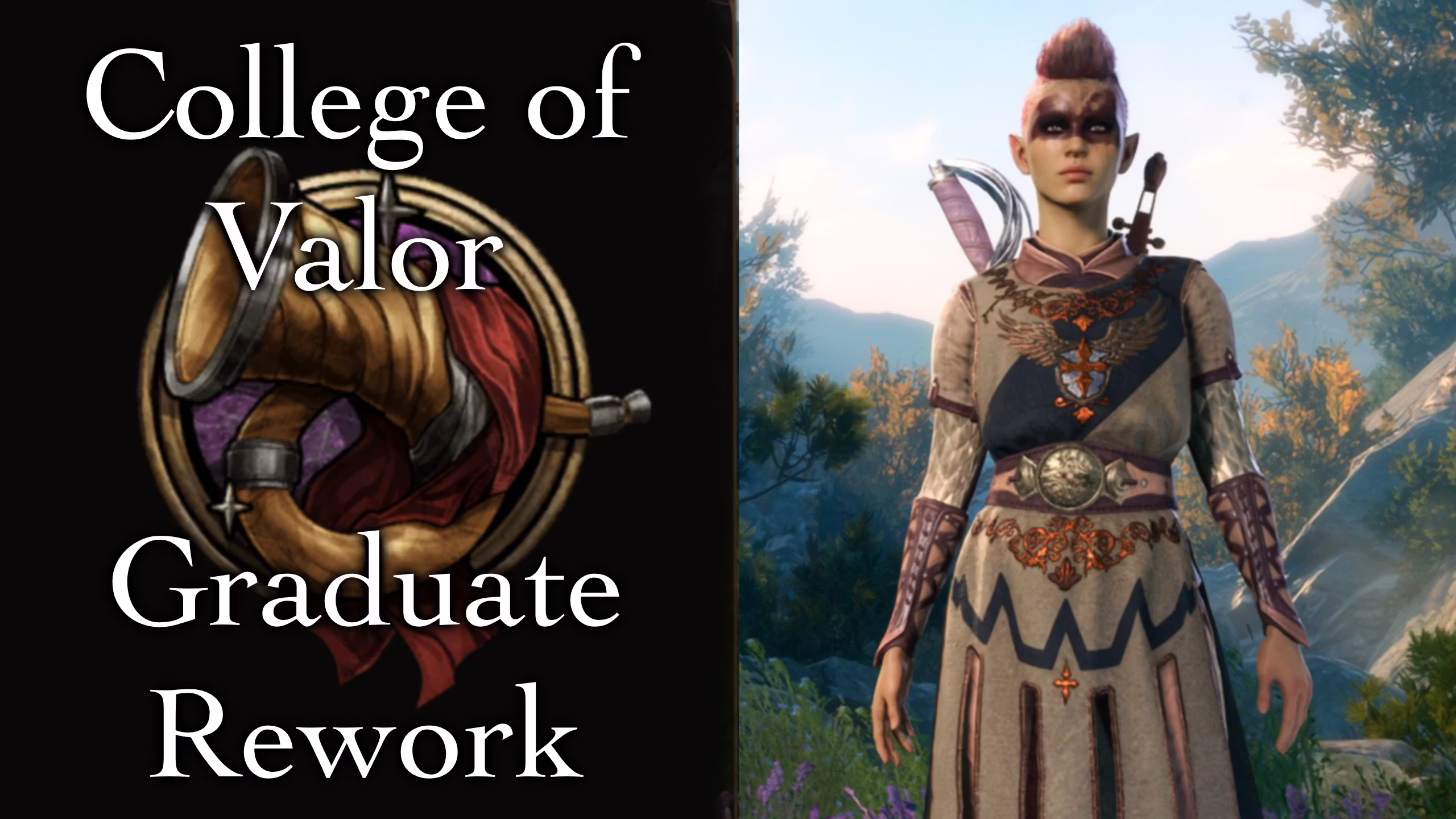荣耀学院 – 歌剧子职业改进 (College of Valor – Bard Subclass Improvement)