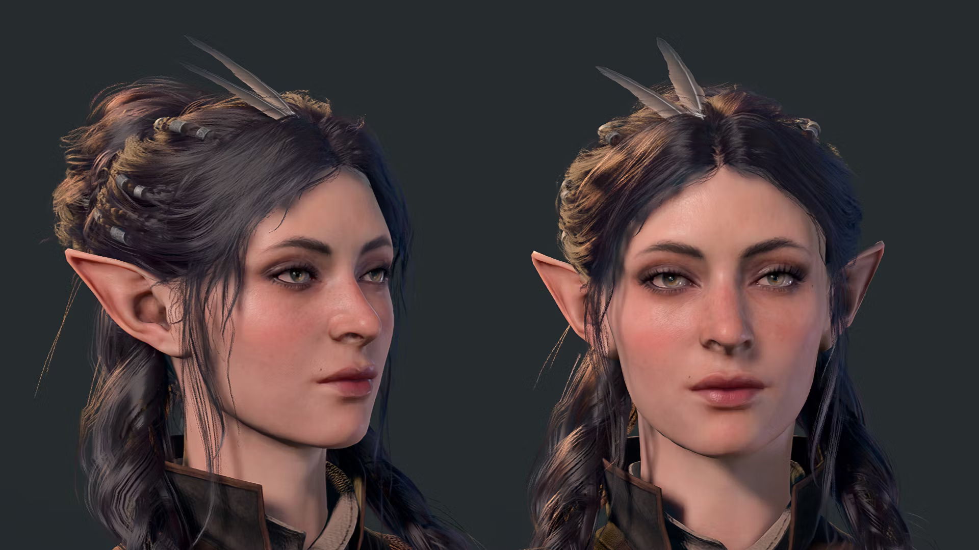 羽毛辫发 (Feather Braids)