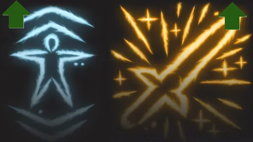 放大/缩小和魔法武器增强 (Enlarge/reduce and Magic weapon buff)