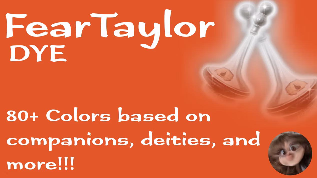 FearTaylor 的染料 (FearTaylor’s Dye)