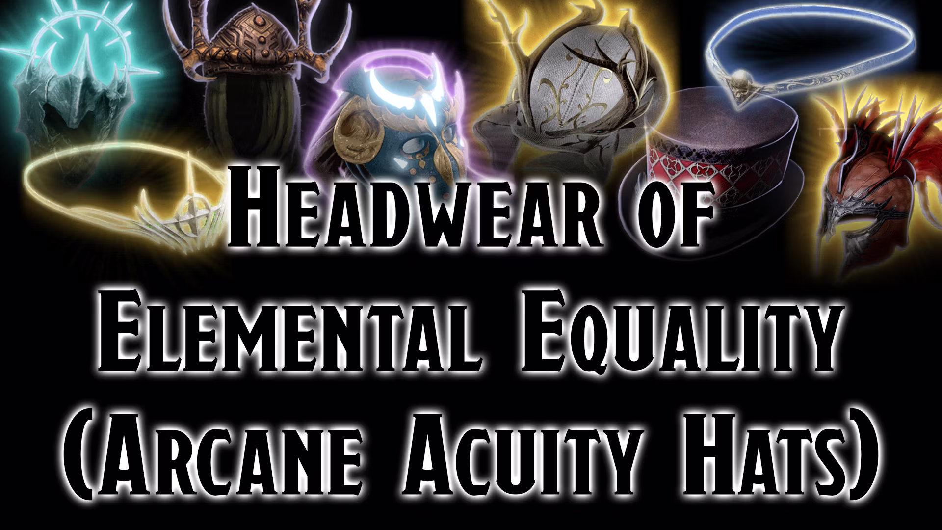 元素平等头饰（奥术敏锐） (Headwear Of Elemental Equality (Arcane Acuity))