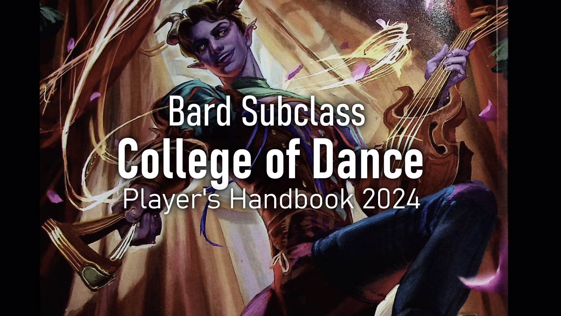 舞蹈学院 – 《玩家手册》2024年版游侠子职 (College of Dance – Bard Subclass PHB2024 OneDnD)