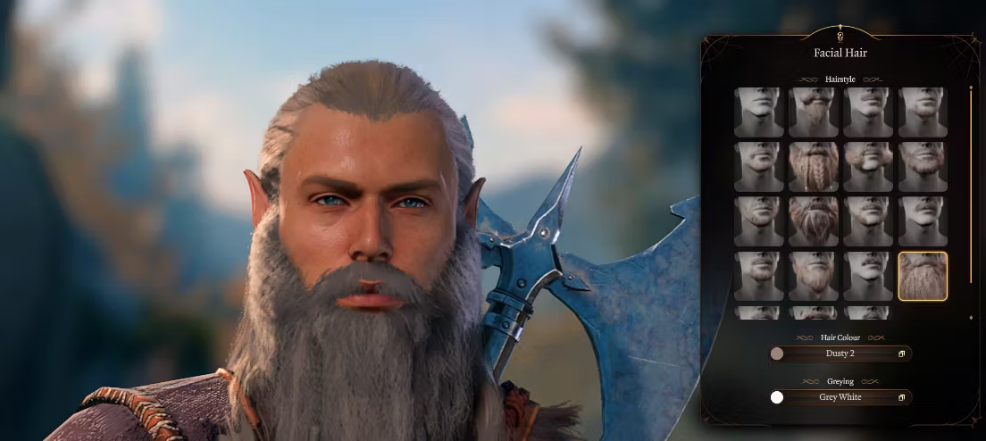 精灵胡须 (Beards for Elves)