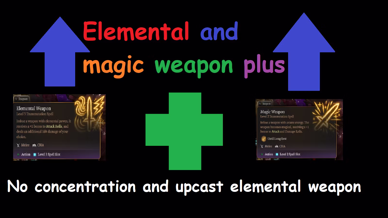 元素和魔法武器增强 (Elemental and magic weapon plus)