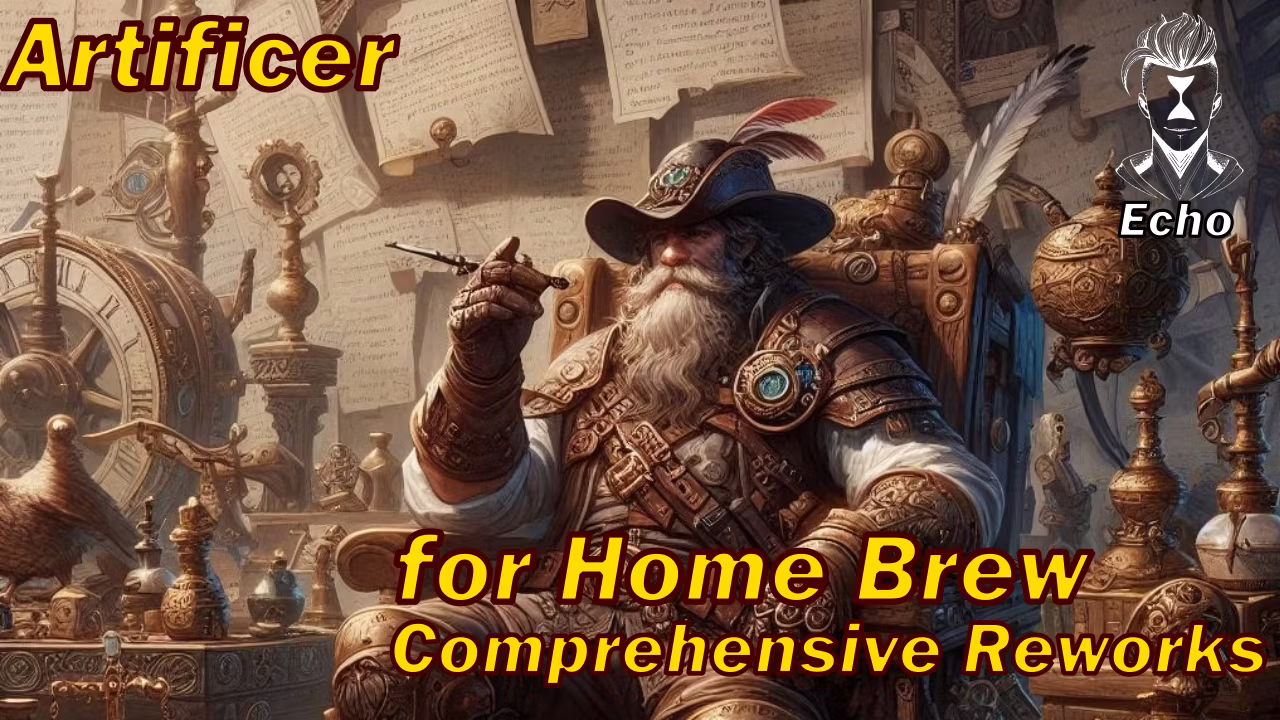 造物师 – 每隔一阶选择一项专长 (Artificer – Feat Every Other Level)