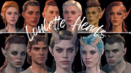 Loulette 新头像 (Loulette New Heads)