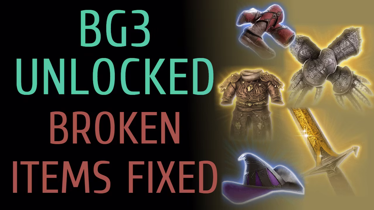 修复破损物品 (Broken Items Fixed)