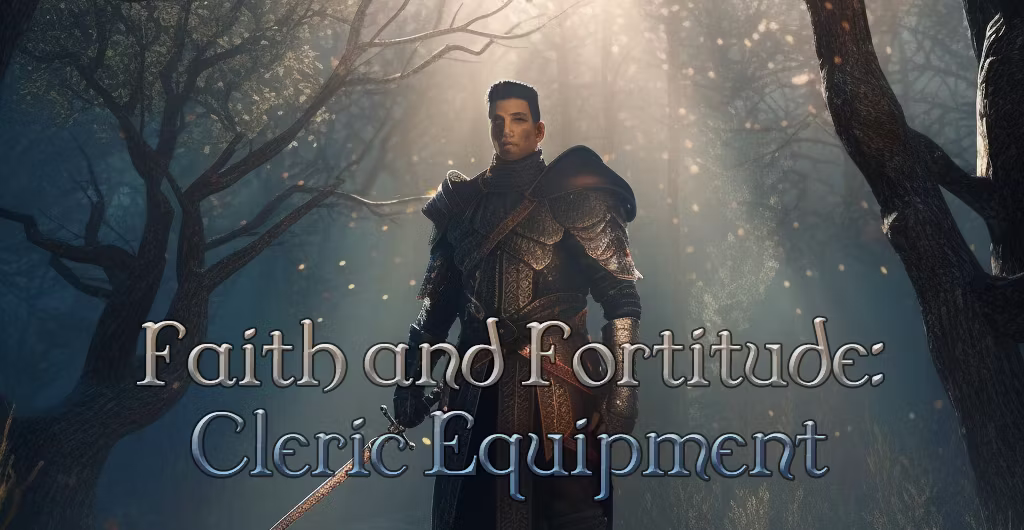 信仰与坚韧：牧师装备 (Faith and Fortitude: Cleric Equipment)