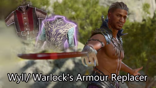 Wyll/ Warlock的护甲替换 (Wyll/ Warlock’s Armour Replacer)
