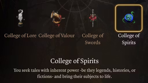 5E 精灵游侠副职业 (5e Spirits Bard Subclass)