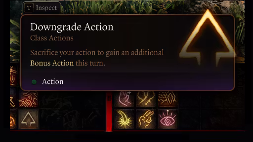 降级行动 (Downgrade Action)