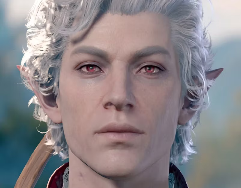 LLs Astarion 可选纹理清除皮肤 (LLs Astarion Optional Texture Clearer Skin)