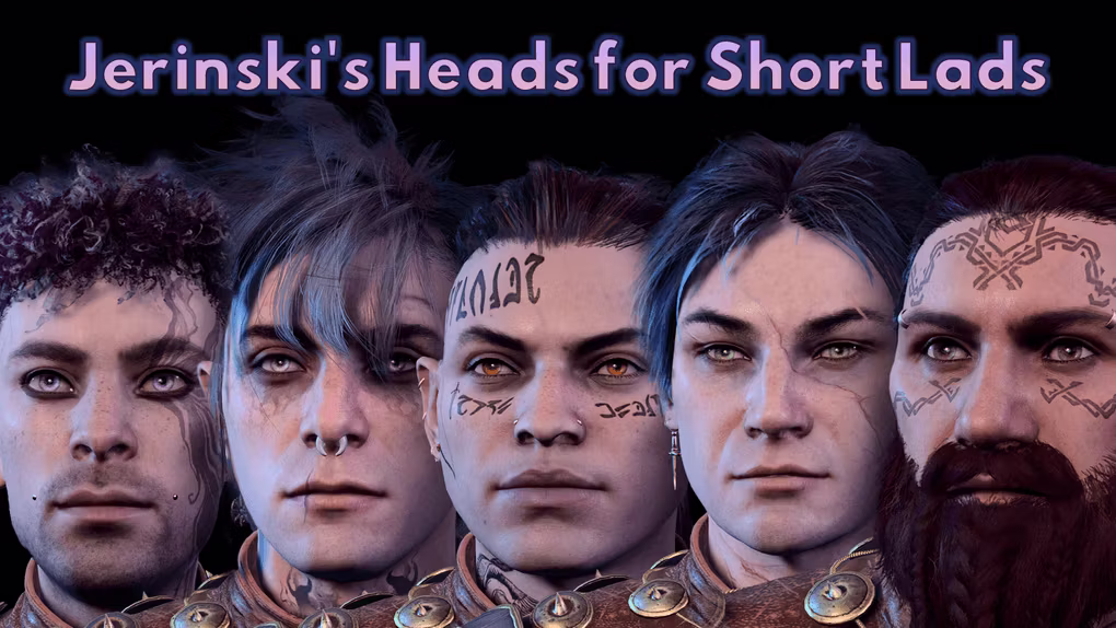 Jerinski 的矮人头像 – DnD 扩展版 (Jerinski’s Heads for Short Lads – DnD Expanded)