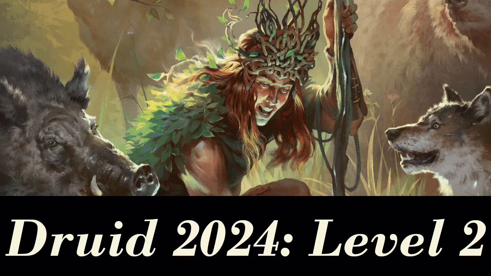 德鲁伊2024等级2子职业 (Druid 2024 Level 2 Subclasses)