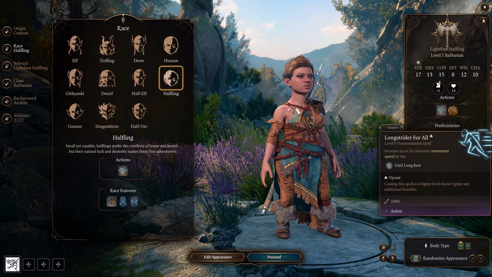 长步者之恩赐：适用于所有种族 (Longstrider For All)