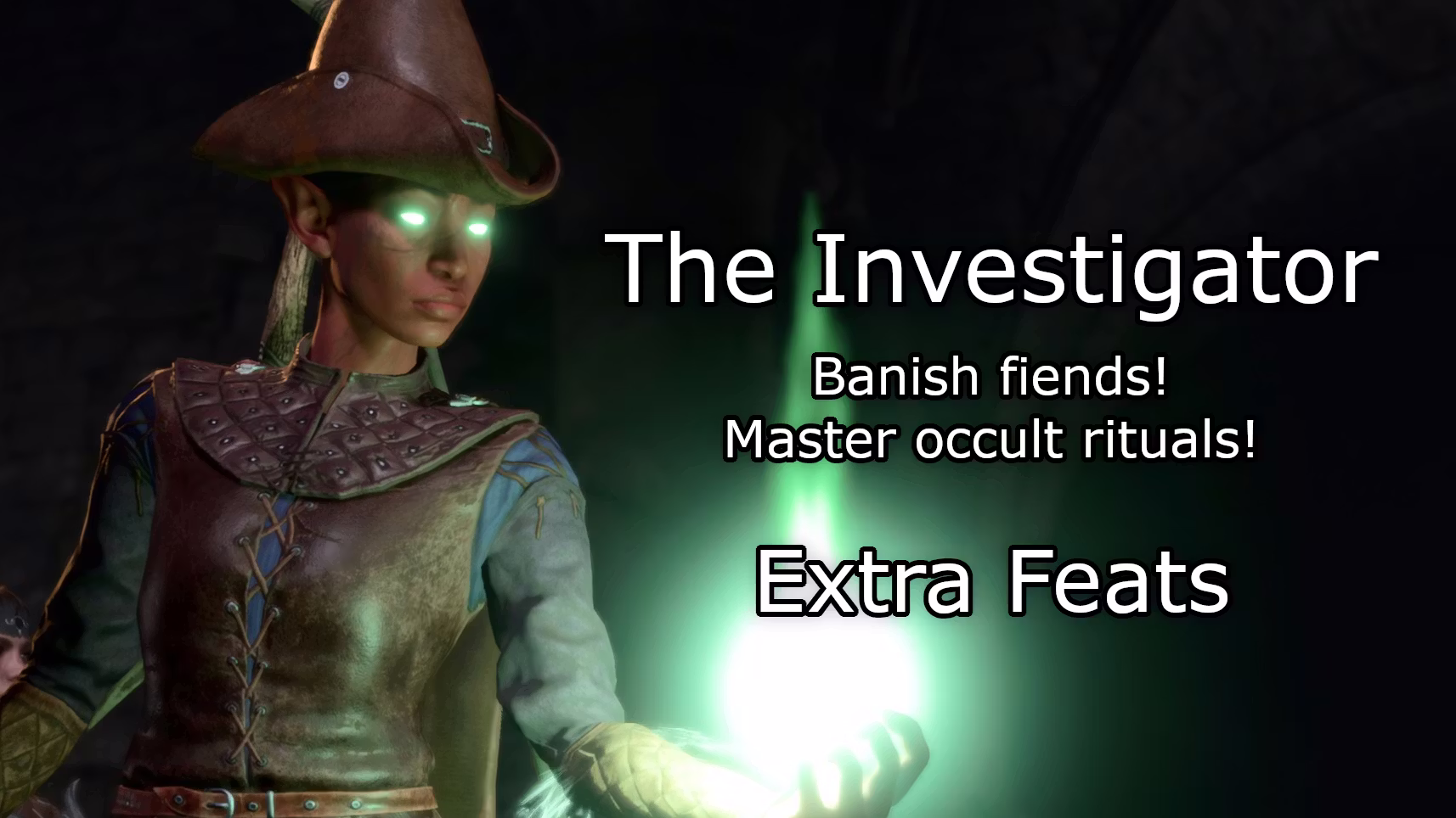 调查员职业 – 每两级获得一个专长 (Investigator Class – Feat Every Other Level)