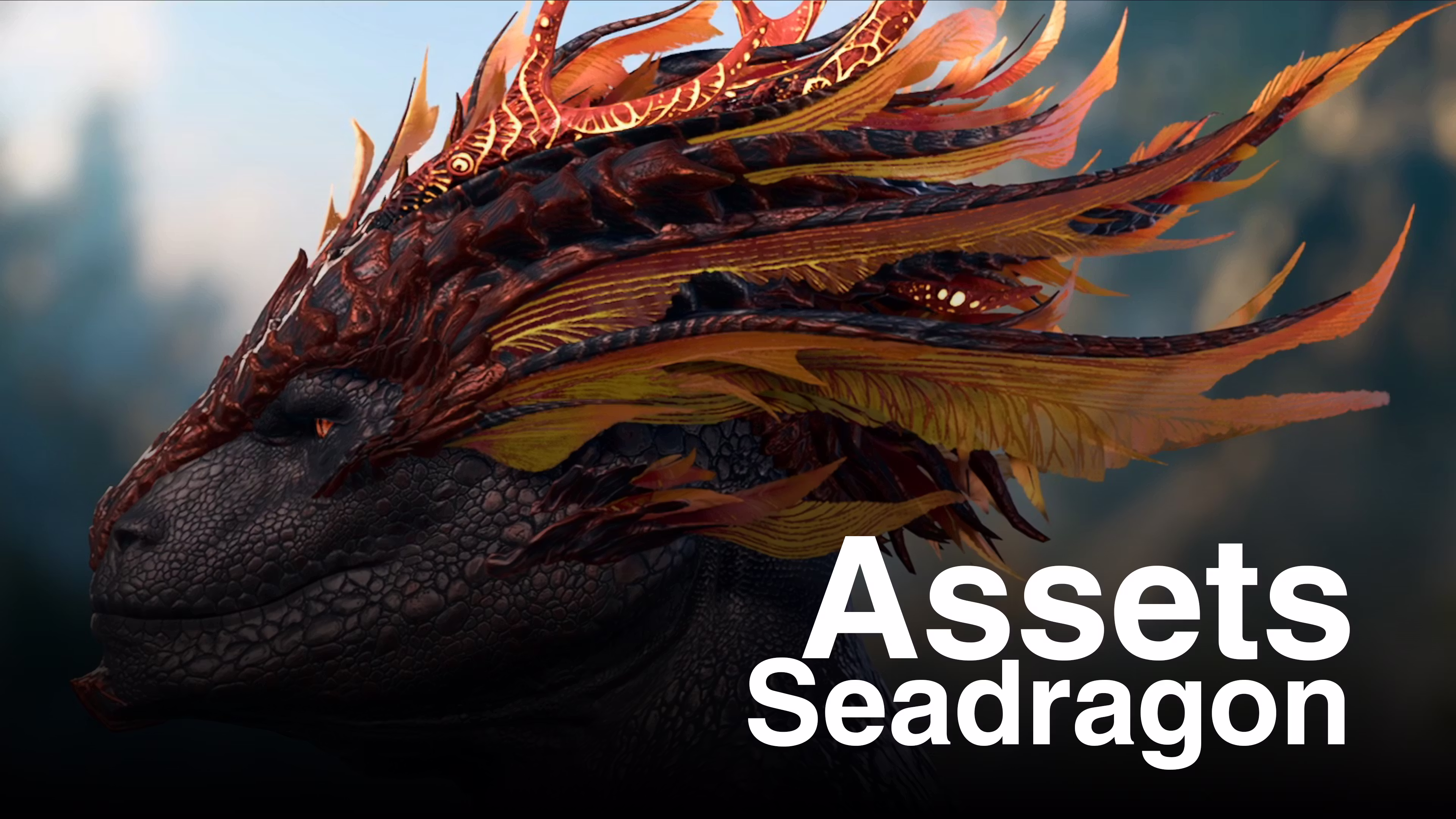 海龙资产 – 龙裔模组 (Seadragon Assets – Dragonborn CC)