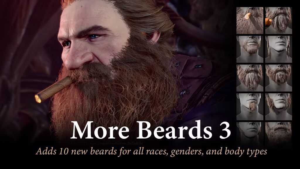 更多胡须 3 (More Beards 3)