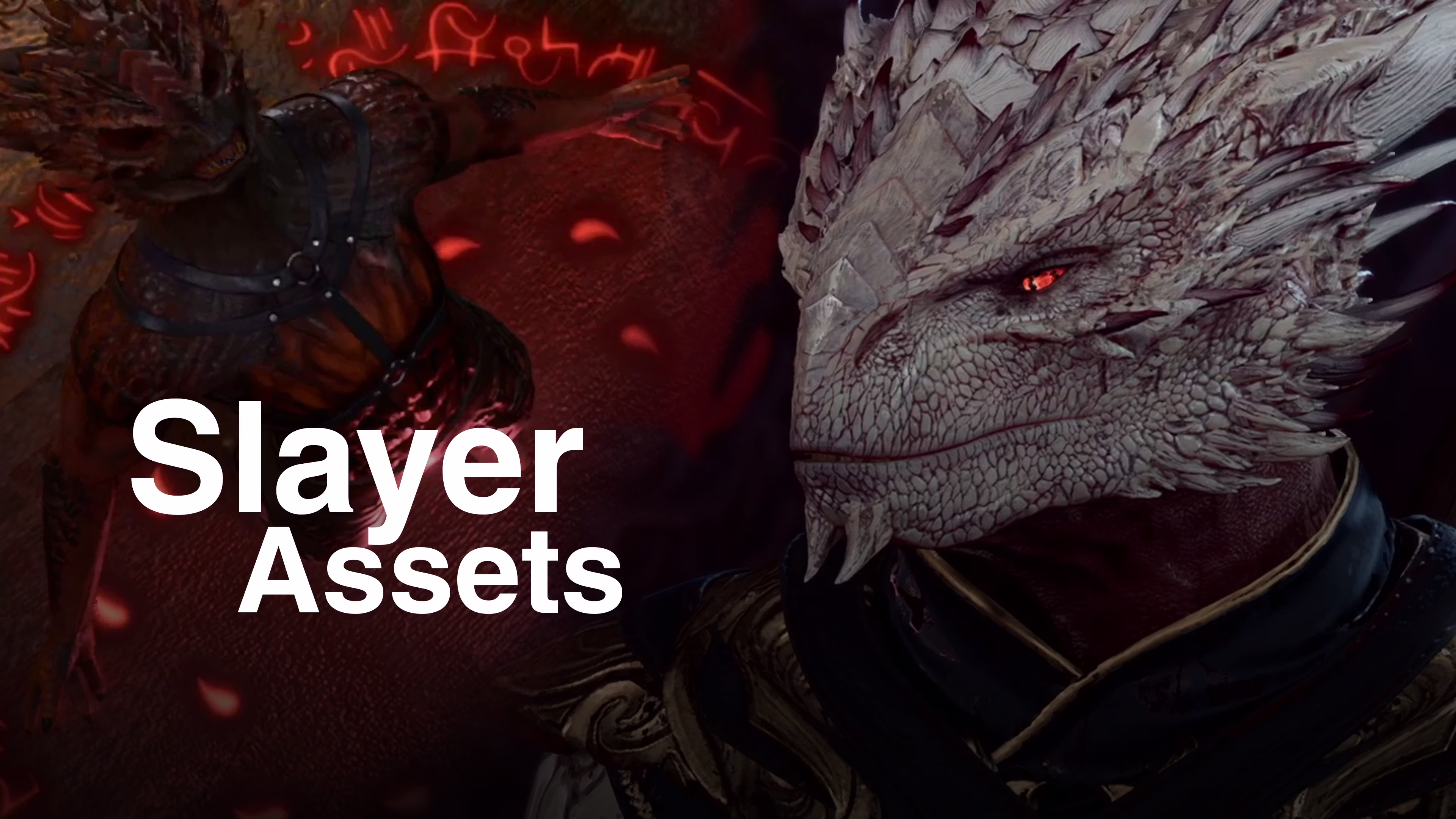 屠龙者资源 – 暗欲巨龙化身 CC (Slayer Assets – Dark Urge Dragonborn CC)