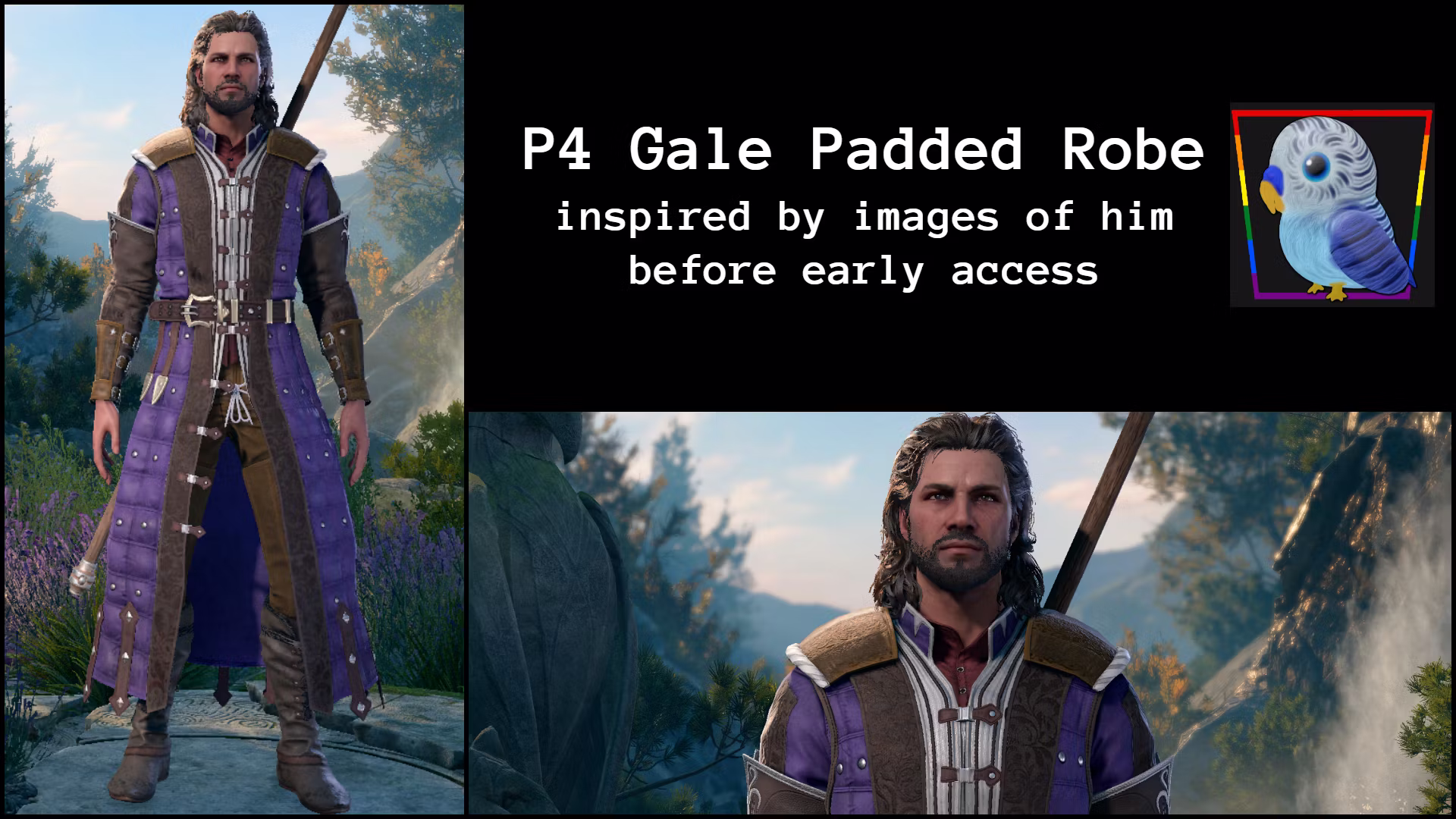 P4 加尔毛绒浴袍 (P4 Gale Padded Robe)