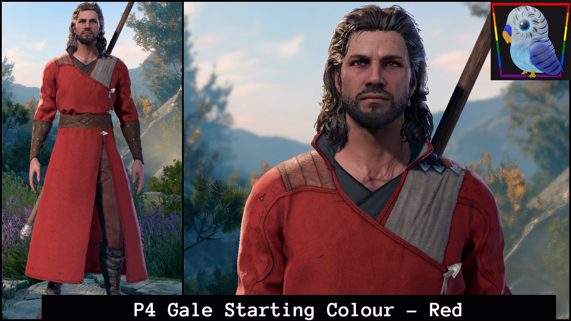 P4 戈尔初始颜色 – 红色 (P4 Gale Starting Colour – Red)