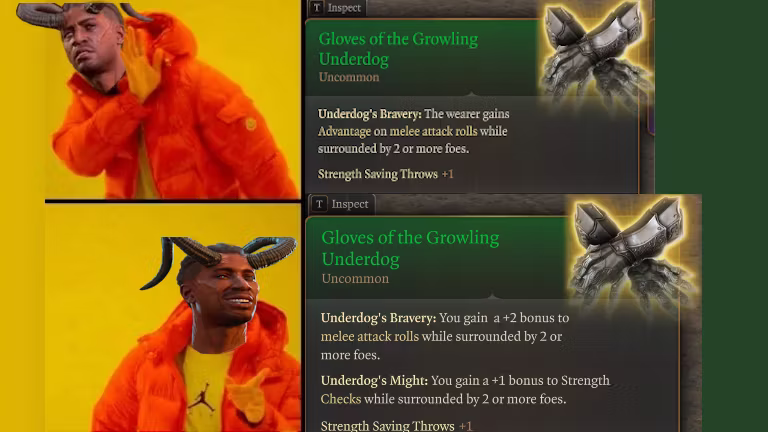 物品上的优势减少 (Lessadvantage on items)