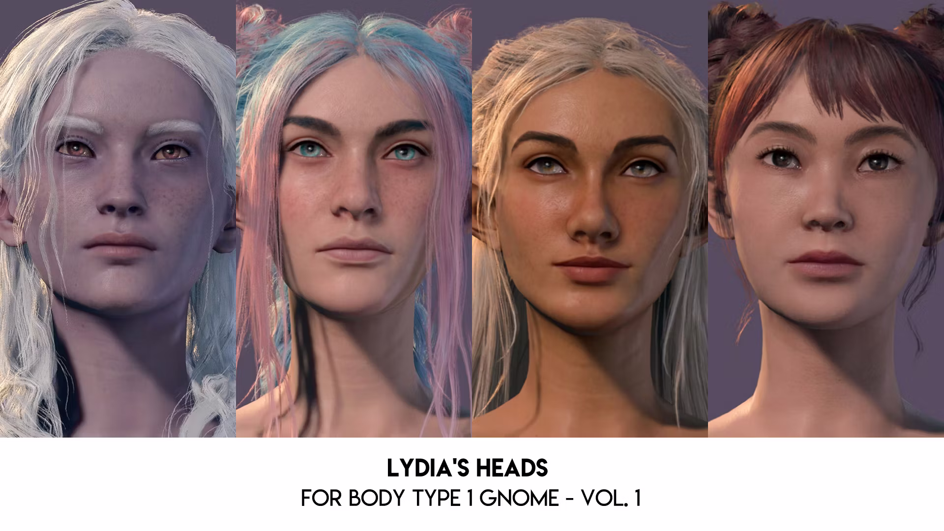 莉迪亚的头像为BT1侏儒 – 第一卷 (Lydia’s Heads for BT1 Gnome – Vol.1)