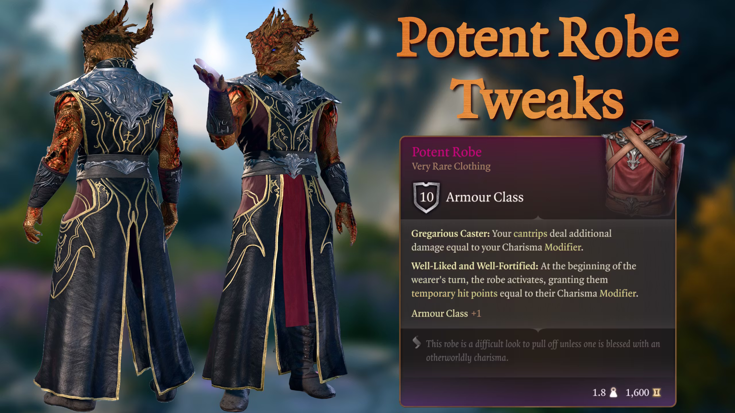 强力法袍调整 (Potent Robe Tweaks)