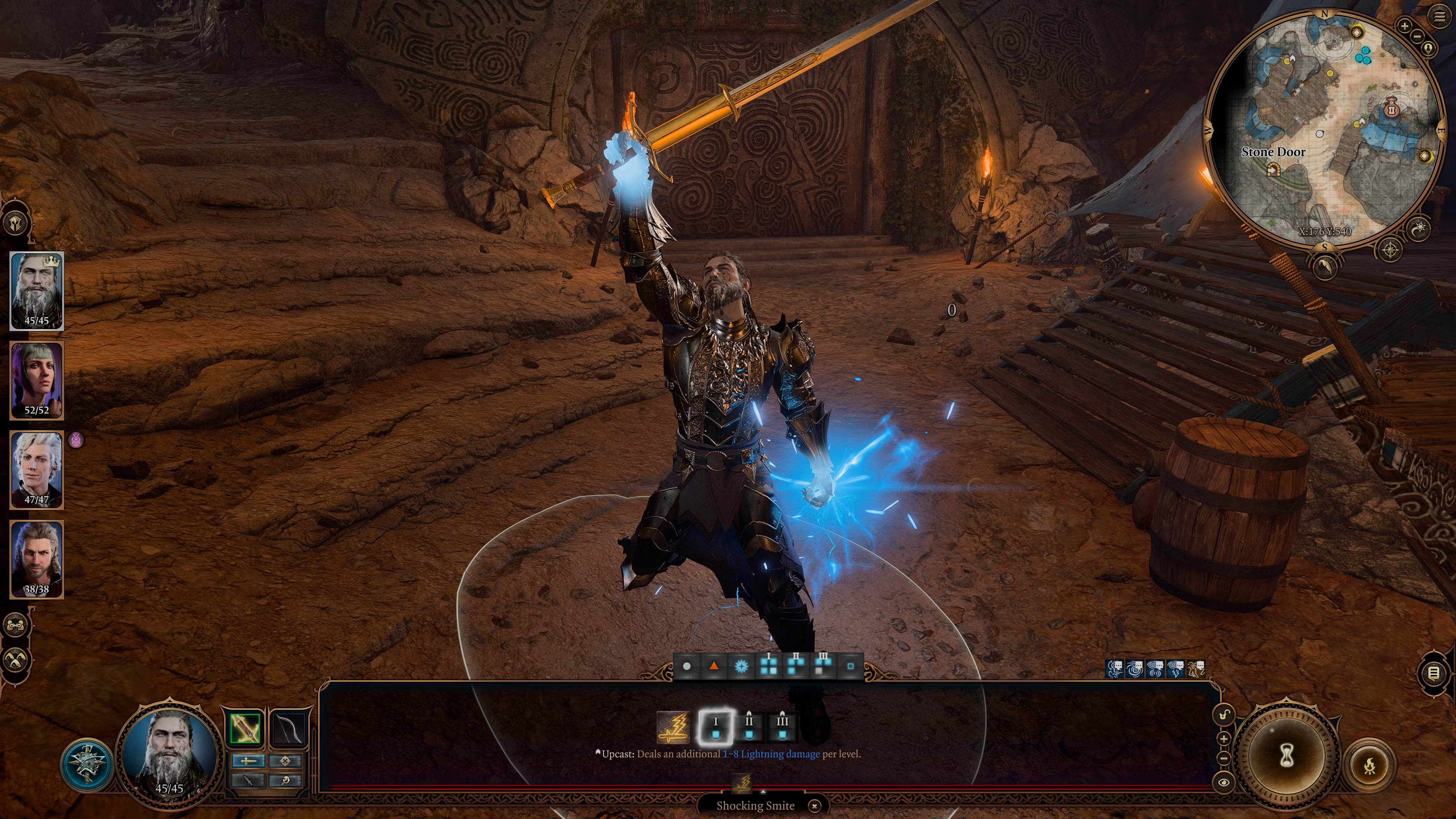 惊雷惩戒 (Shocking Smite)