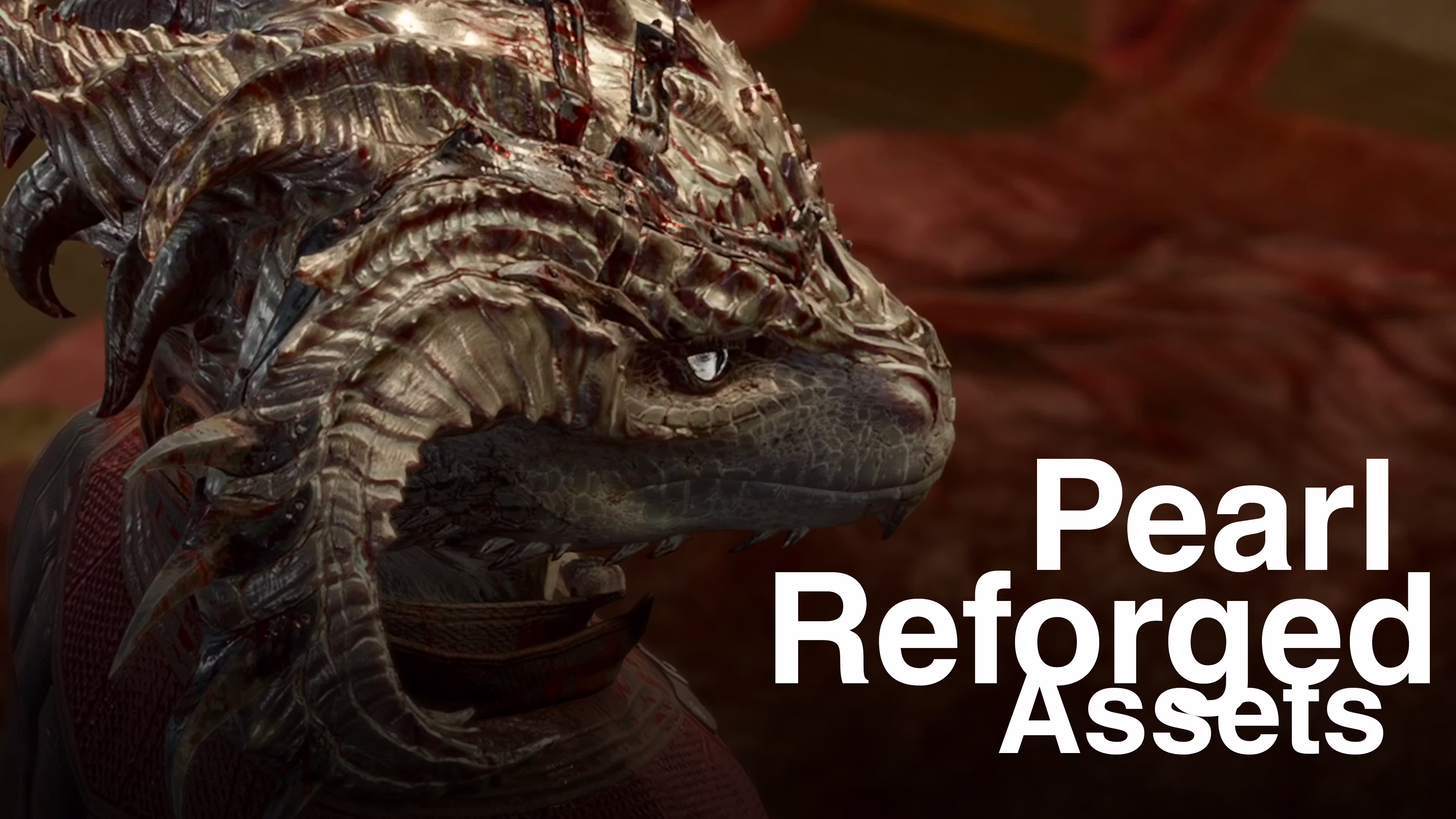 重生资产珍珠 – 黑暗渴望龙裔 CC (Reforged Assets Pearl – Dark Urge Dragonborn CC)