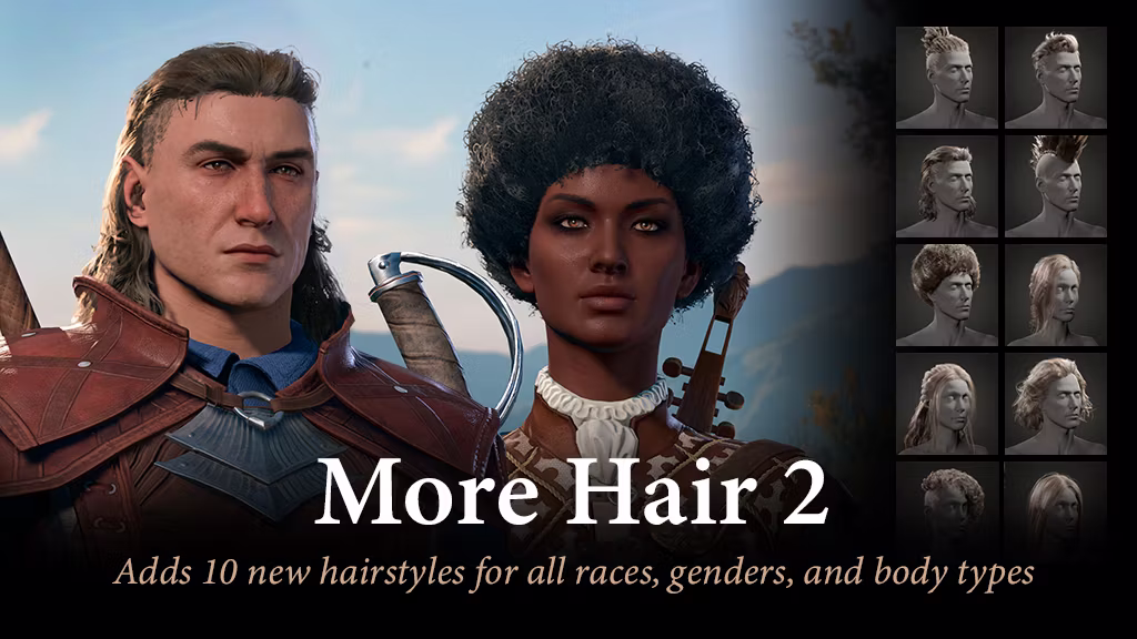 更多发型 2 (More Hair 2)