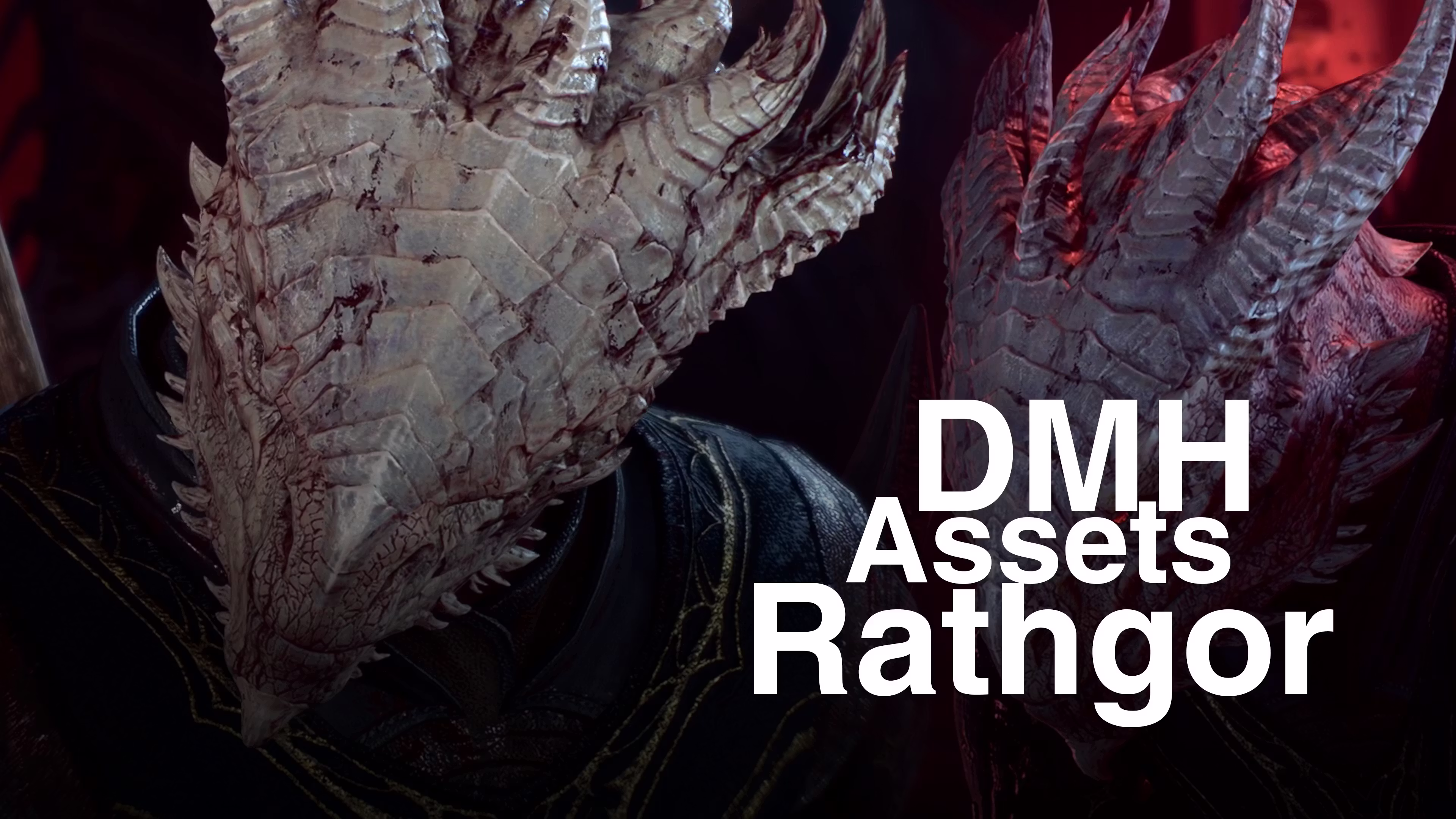 DMH 资源 Rathgor – 暗欲龙裔 CC (DMH Assets Rathgor – Dark Urge Dragonborn CC)