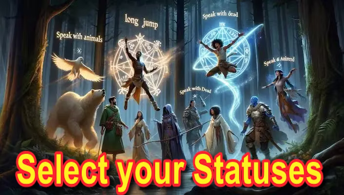 选择你的状态（独立版） (Select Your Statuses ( Individual ))