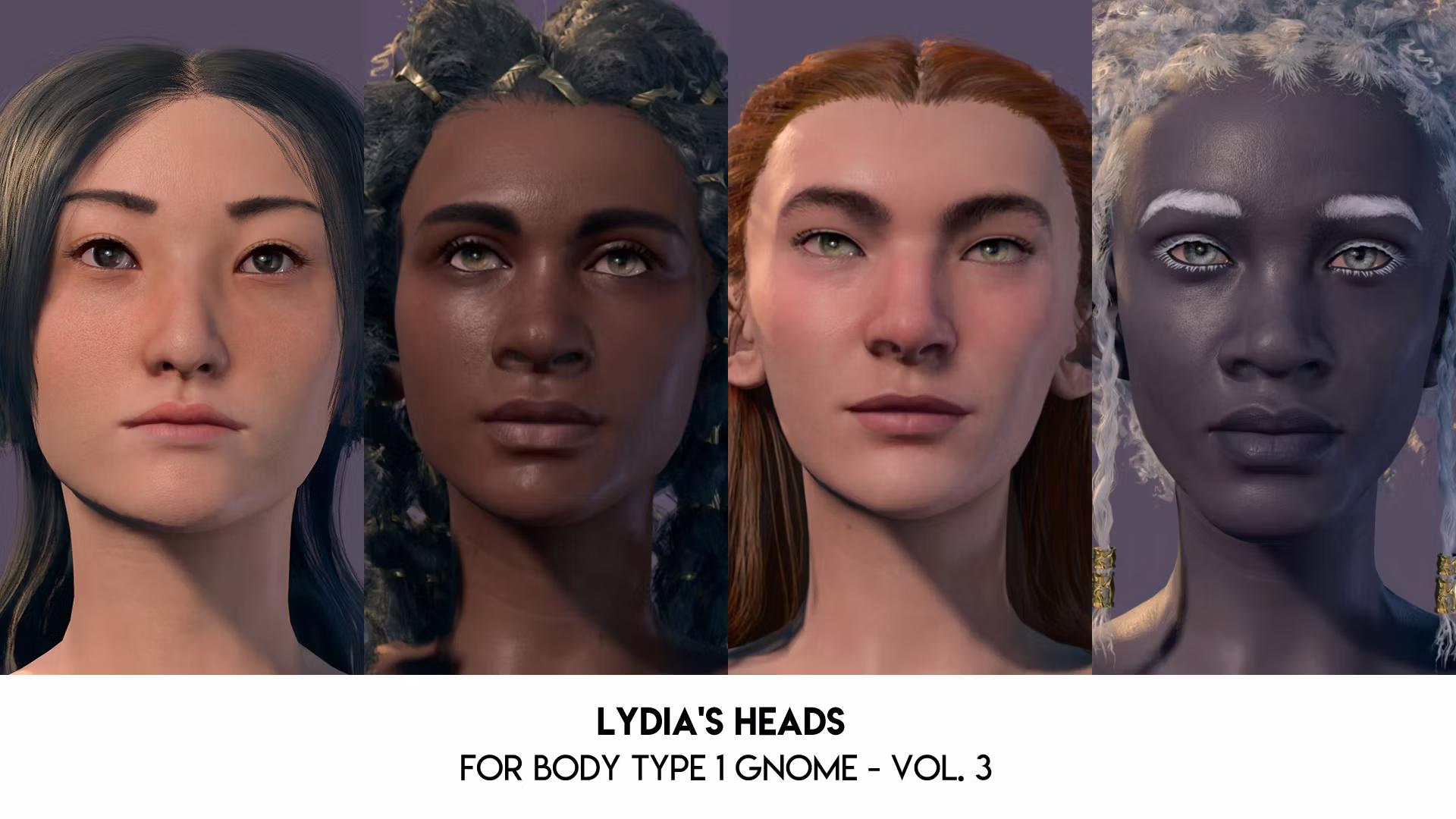 莉迪亚的头像为BT1侏儒 – 第3卷 (Lydia’s Heads for BT1 Gnome – Vol.3)
