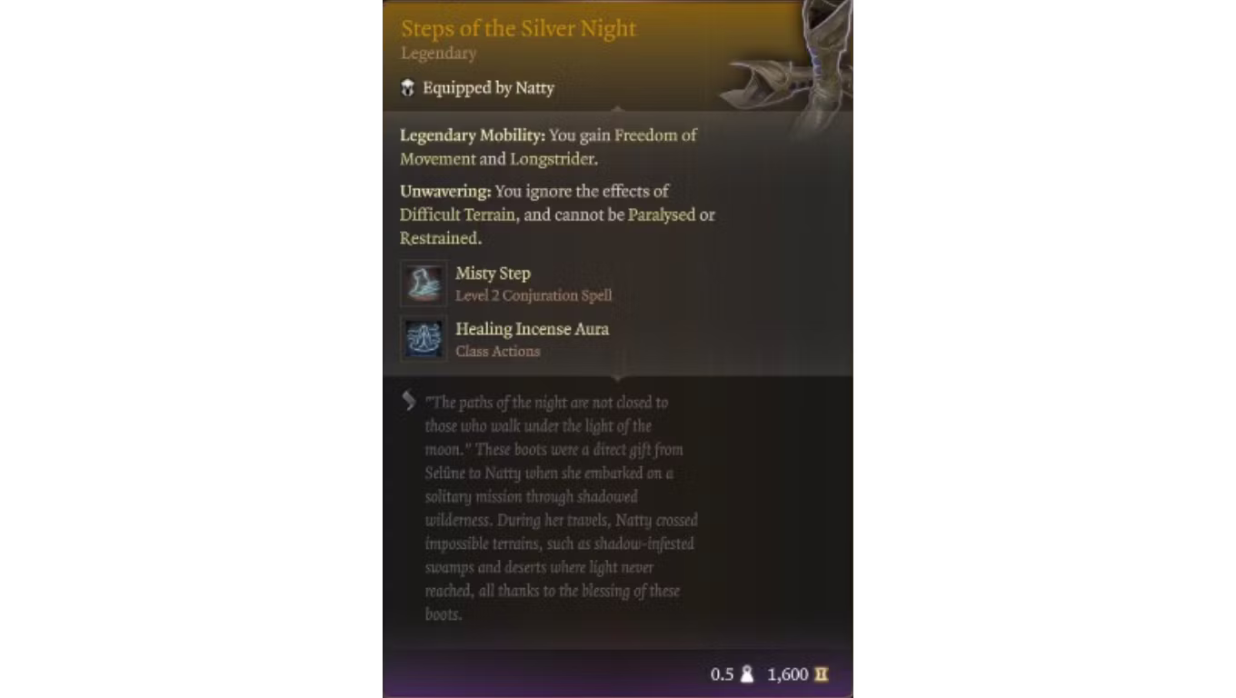 塞伦之女：武器与护甲 (Daughter of Selune: Weapon and Armor)