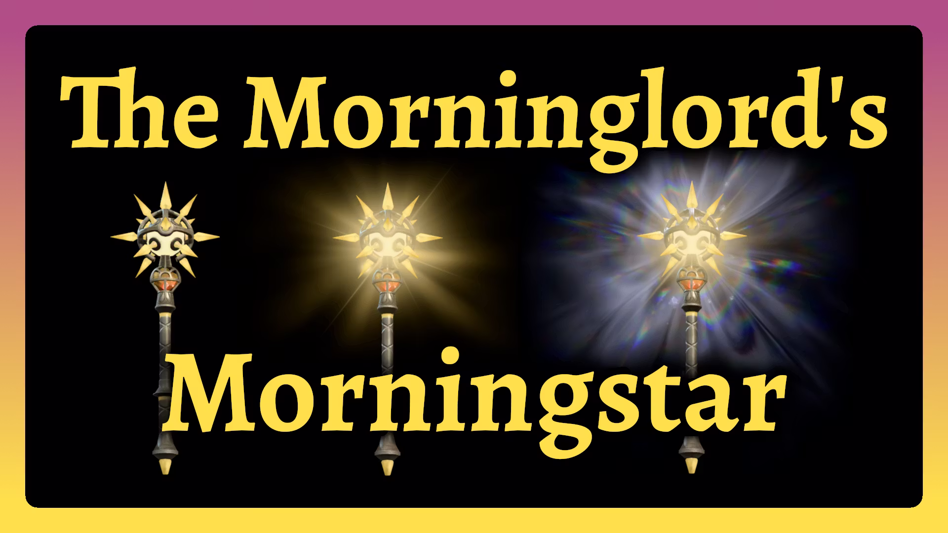 晨曦之主的破晓之星 – 拉桑德之血 (The Morninglord’s Morningstar – Blood of Lathander)