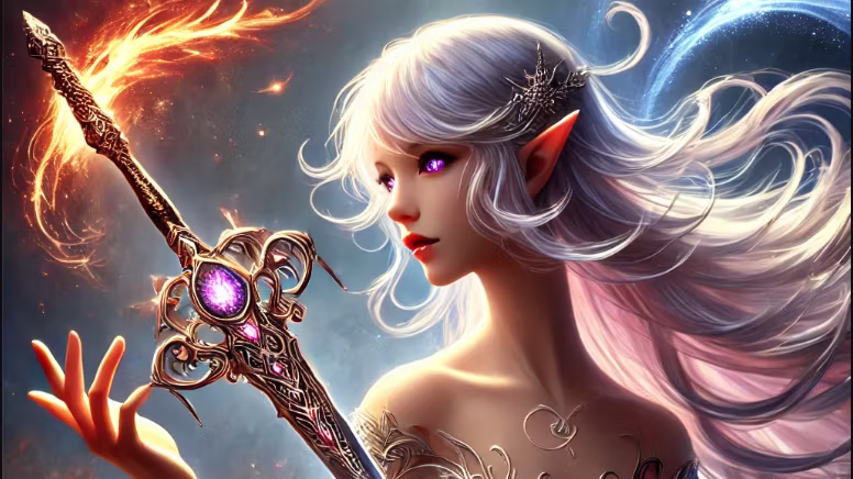 慰藉法剑细剑 (Solace Spellblade Rapier)