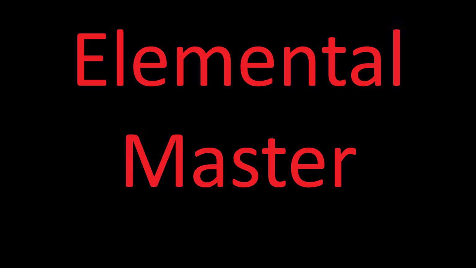 元素大师 (Elemental Master)