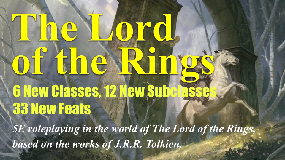 LOTR – 指环王角色扮演规则手册 (LOTR – The Lord of the Rings Rule Book All in One)