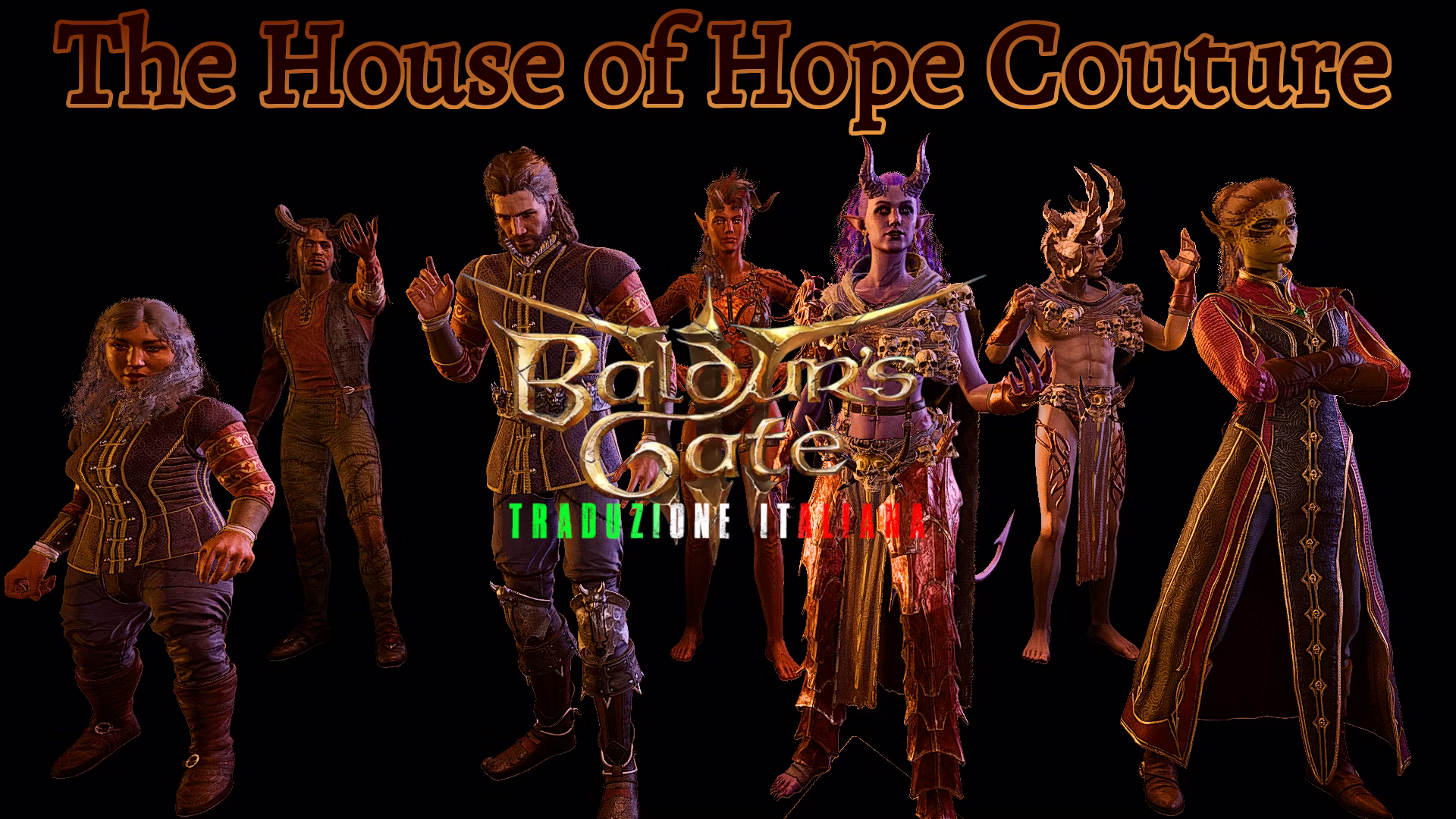 高级时装屋 – 拉斐尔服装 ITA (The House of Haute Couture – Raphael Outfits ITA)