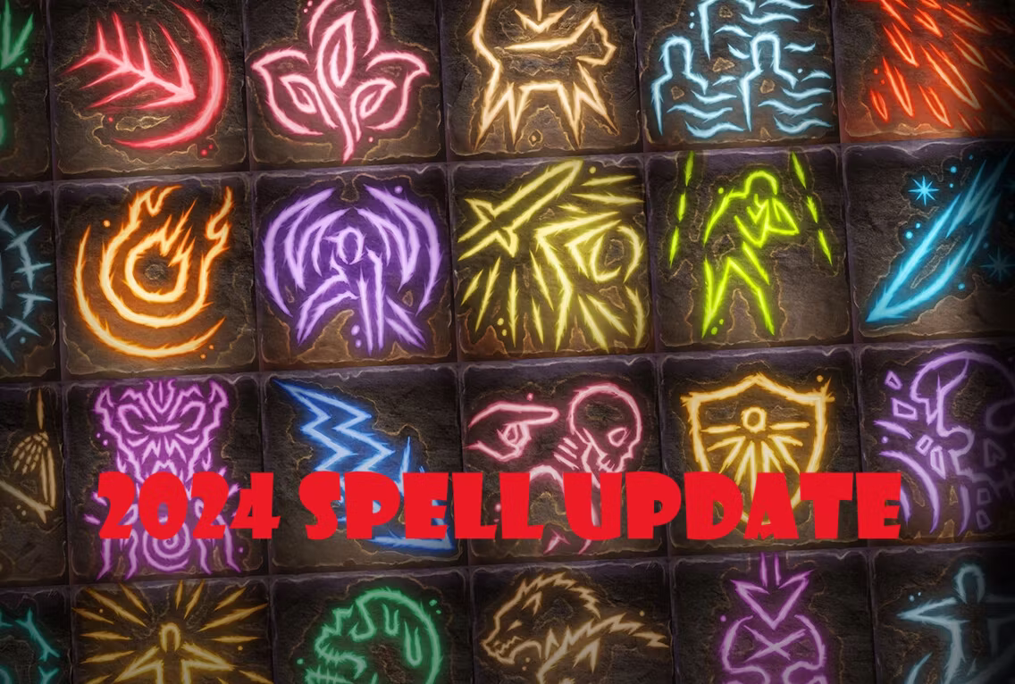 2024 法术更新 (2024 Spell Updates)